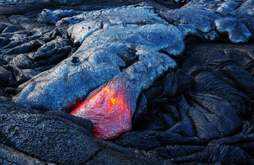 Active volcano