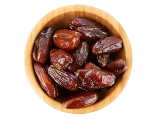 Dates isolated on white