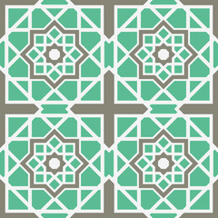 Vector Asian Geometric Pattern