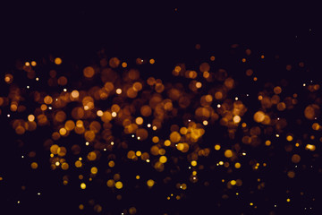 Christmas blur bokeh background texture abstract light glittering stars on bokeh. glitter vintage...