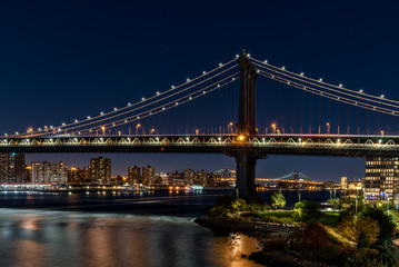 Fototapeta na wymiar Manhattan Bridge in New York 