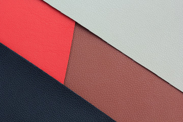 Artificial leather variety shades of colors