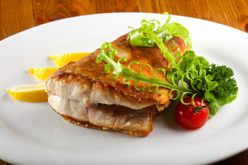 Baked salmon