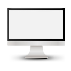 Flat screen. vector illustration