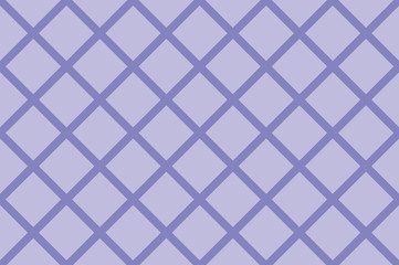 Geometric seamless pattern with intersecting lines, grids, cells. Criss-cross violet background in traditional tile style.