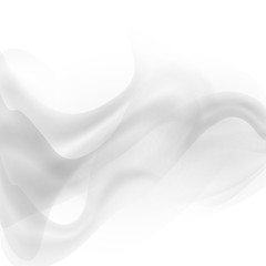 White soft color tone, wavy lines background.