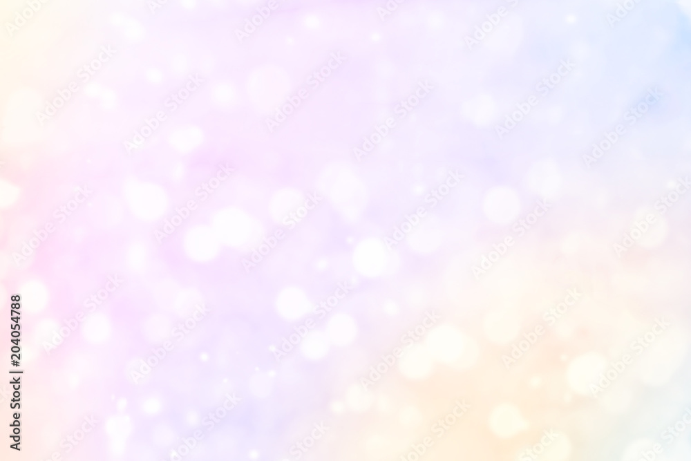 Sticker glittering gradient background with hologram effect and magic lights. holographic abstract fantasy b