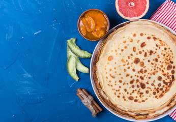 Hot delicious pancakes