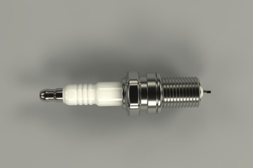 Car plug on background. 3D rendering.