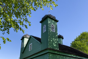 Wooden tatar mosque in Kruszyniany, Poland