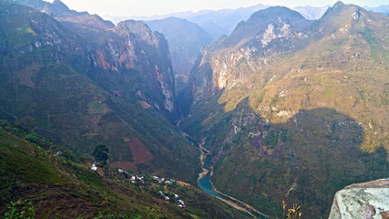 north vietnam mountain landscape