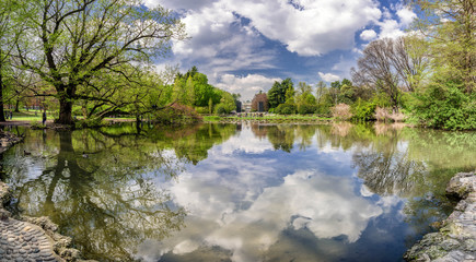 Parco Sempione in Milan, italy