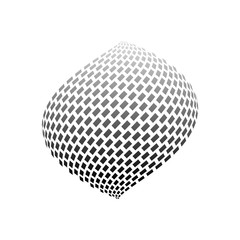 Logo design. Round shape. Vector illustration.