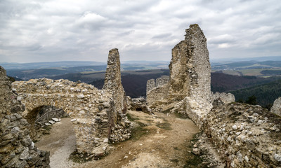 Cachtice castle, Slovakia