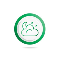 moon and Cloud icon