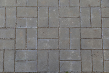 Old brick background under the scorching sun.