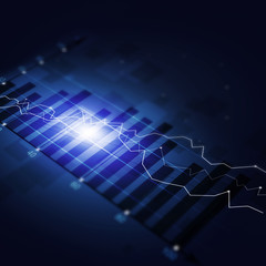 Finance Stock Diagram Business Background