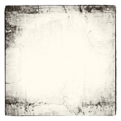Grunge black and white abstract cracked wall texture background.