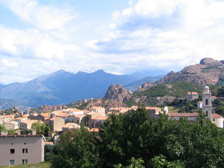Obraz premium Piana - Corsica - France
