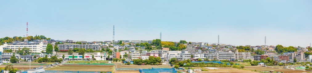 Fototapeta na wymiar 横浜郊外の景色