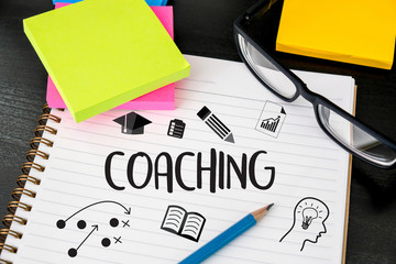 COACHING Training Planning Learning Coaching Business Guide Instructor Leader