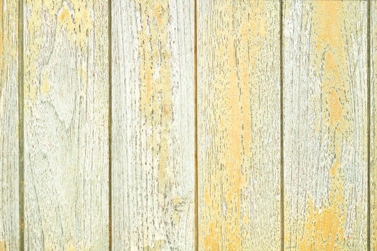 White and brown color old wooden surface background, vertical line, vintage style