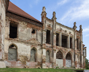 Fototapeta premium Bánffy Castle is an architectural monument situated in Bonţida, a village in the vicinity of Cluj-Napoca, Romania