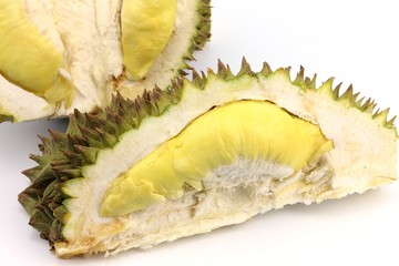 Durian fruit from Thailand, sweet and stinky