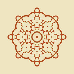 Round Ornament Pattern