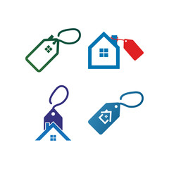 House for sale logo icon template