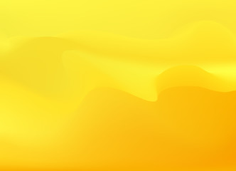 Soft and smooth lines minimalist concept yellow background.