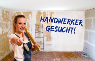 Handwerker gesucht!