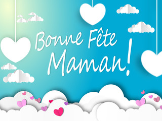 Joyeuse Fête des mères ! - bonne fête maman ! - Fête des mères !