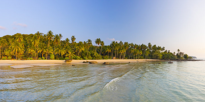 Tropical beach on an Island nr Ko Chang, Thailand
