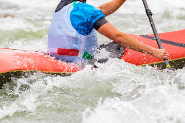 dettaglio canoista © Silvano Rebai