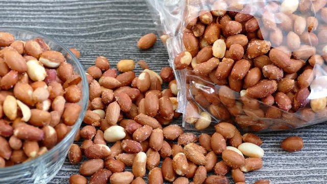 1 kg roasted salted peanut in nylon bag
