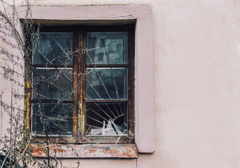 Old Damaged Window