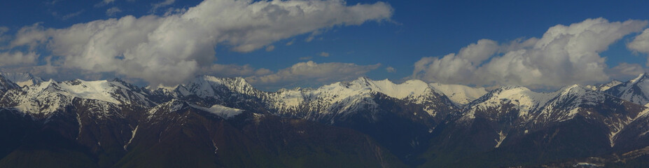 Obraz premium Russia, Caucasus mountains, Sochi