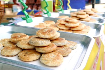 moon cake in the market