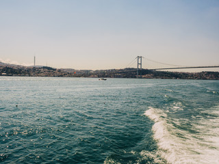 the bridge and Straits of the Bosphorus