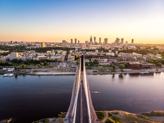 Warszawa z lotu ptaka © Aleksander