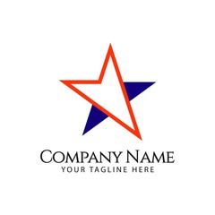 Star Company Vector Template Design Illustration
