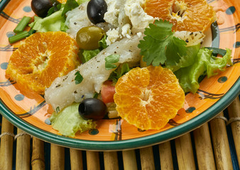 Andalusian codfish salad