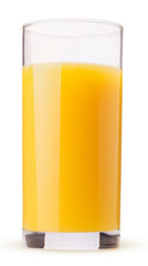 Glass of fresh orange juice