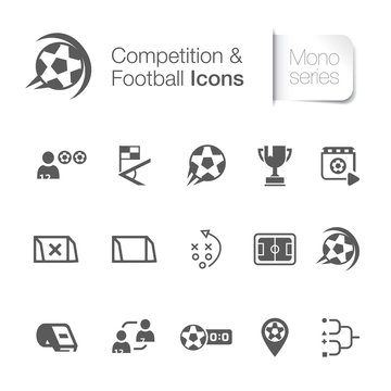 Soccer related icons