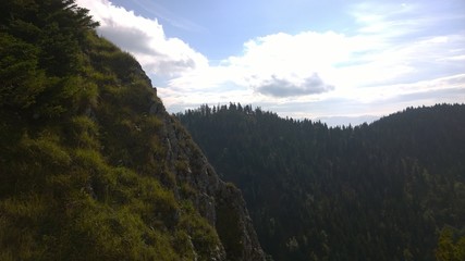 View from the hills. Slovakia