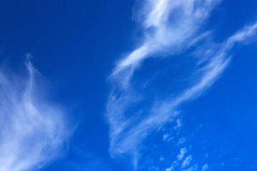 Blue sky abstract background.