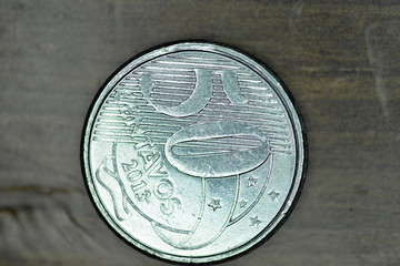 50 cent centavos brasil moeda