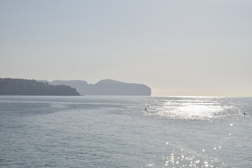 Plage ensoleill&eacute;e
