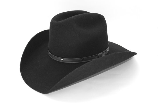 Cowboy Hat Isolated In White Background